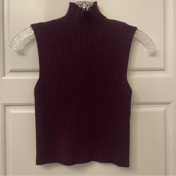 Zara Woman’s Mock Neckline Knit Sweater Size: Medium Preloved - Picture 2 of 8